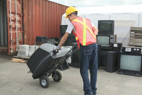 Commercial waste clearance with recycling in South West London